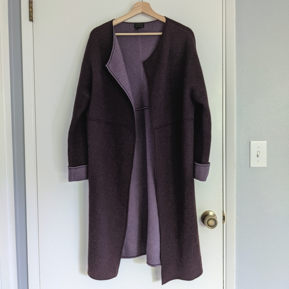 Sigrid Olsen Felted Wool Coat